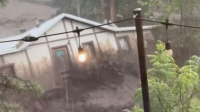 3 desaparecidos por inundaciones en pueblo montañoso de Nuevo México