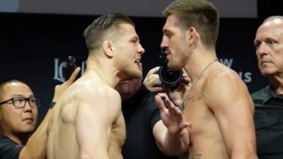 UFC 318: Brendan Allen se impone por decisión sobre Marvin Vettori tras una intensa previa