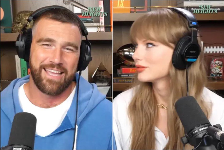 Taylor Swift debutará en el pódcast New Heights junto a Travis Kelce